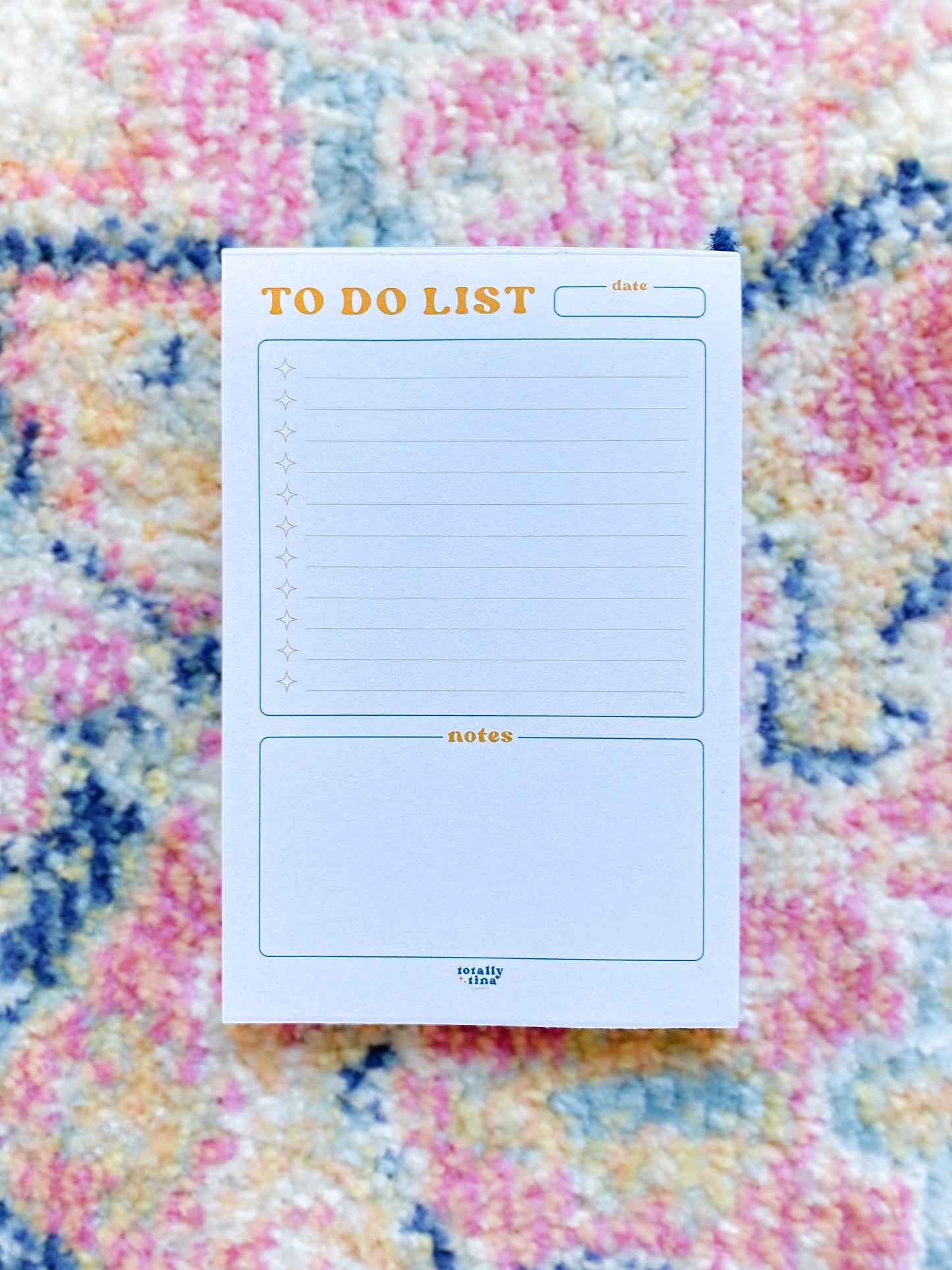 Small To Do List Notepad